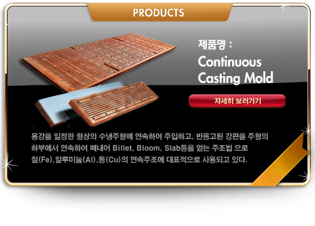 Continuous Casting Mold